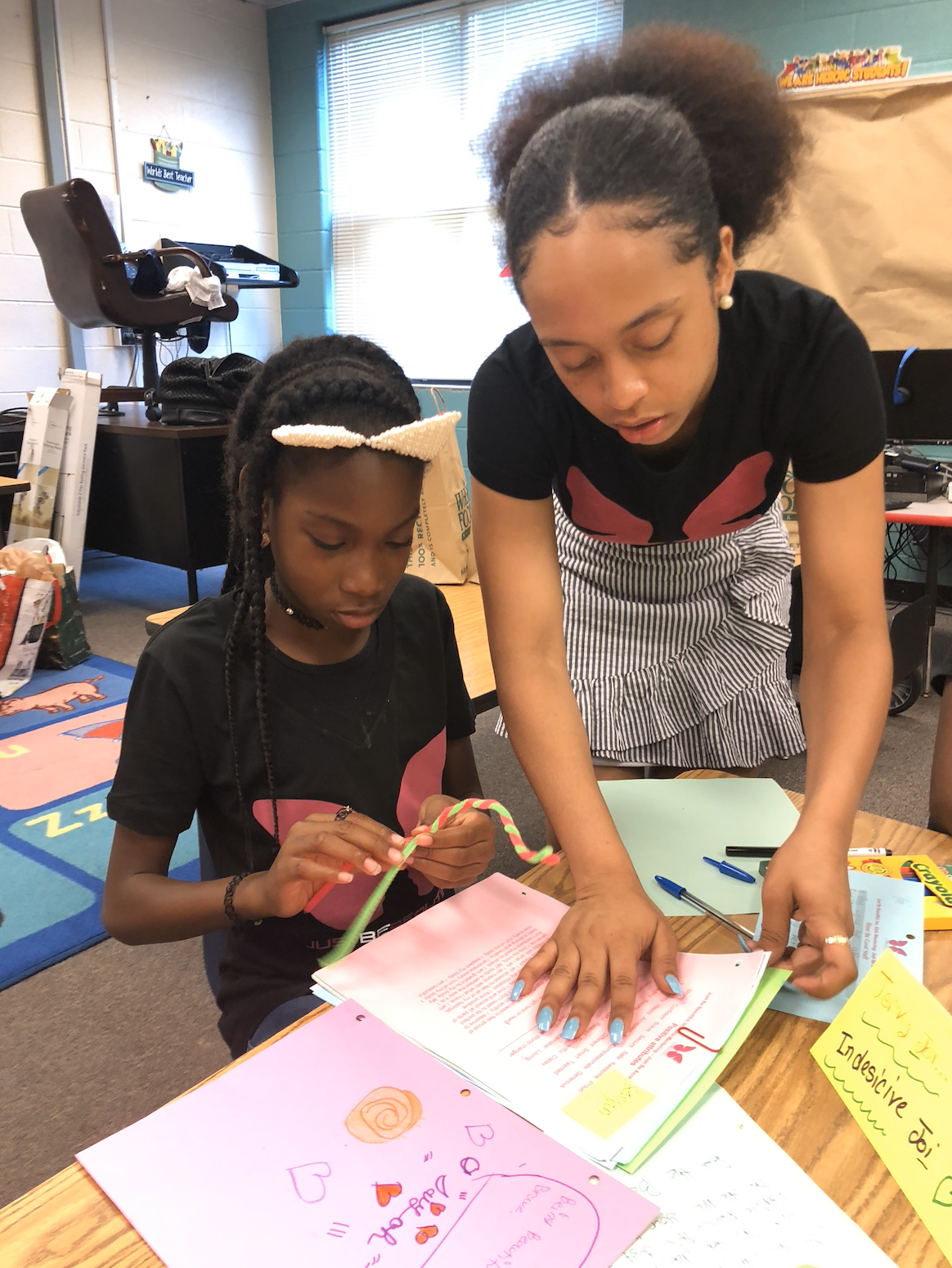 Harmony-Leland Elementary — Girls Mentoring 7